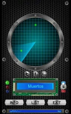 Radar Detector de Fantasmas android App screenshot 2