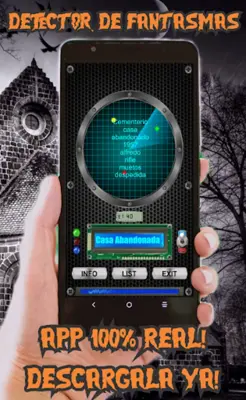 Radar Detector de Fantasmas android App screenshot 6